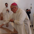 The consecration of the church of Saint Alphonsus in Albania