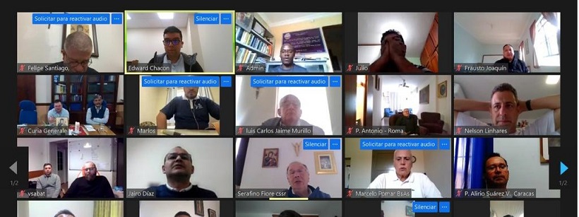 Encuentro online y formación continua para los superiores mayores de lengua latina
